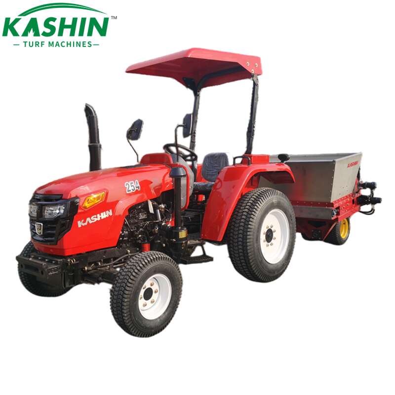 China top dresser, KASHIN TD1020 top dresser, mașină de topdressing nisip, top dresser teren de sport (7)