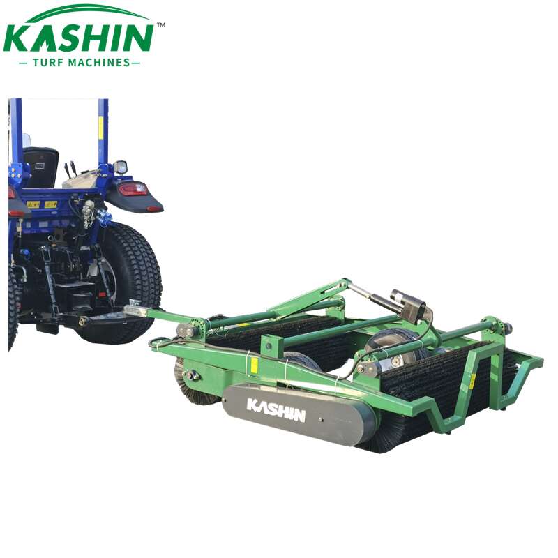 KASHIN TB220 잔디 브러쉬, 그린 브러쉬, 골프 코스 브러쉬, 운동장 브러쉬 (4)