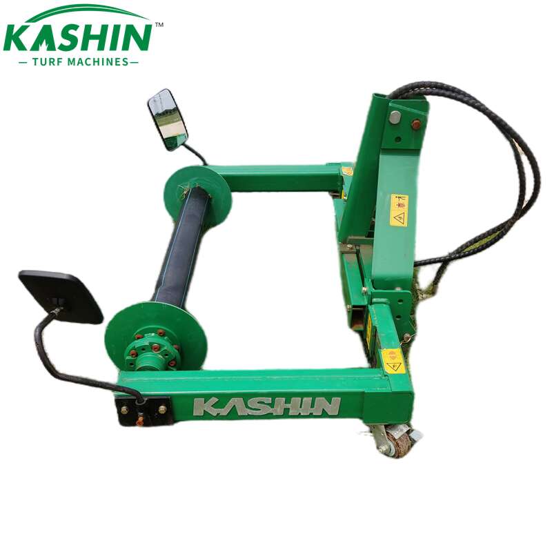 KASHIN TI-42 roll sod installer, sehlomathiso sa turf, mochini o behang sod (6)