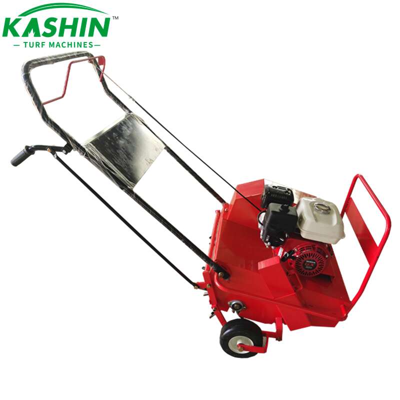 LA-500 mandeha amin'ny turf aerator (6)